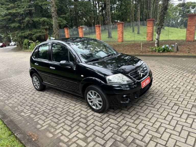 CITROËN - C3 - 2009/2010 - Preta - R$ 23.900,00