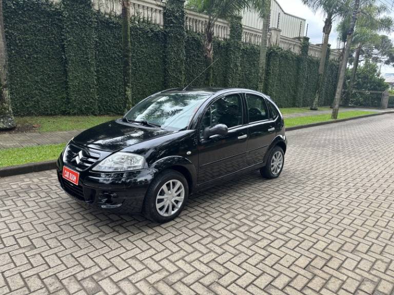 CITROËN - C3 - 2009/2010 - Preta - R$ 23.900,00